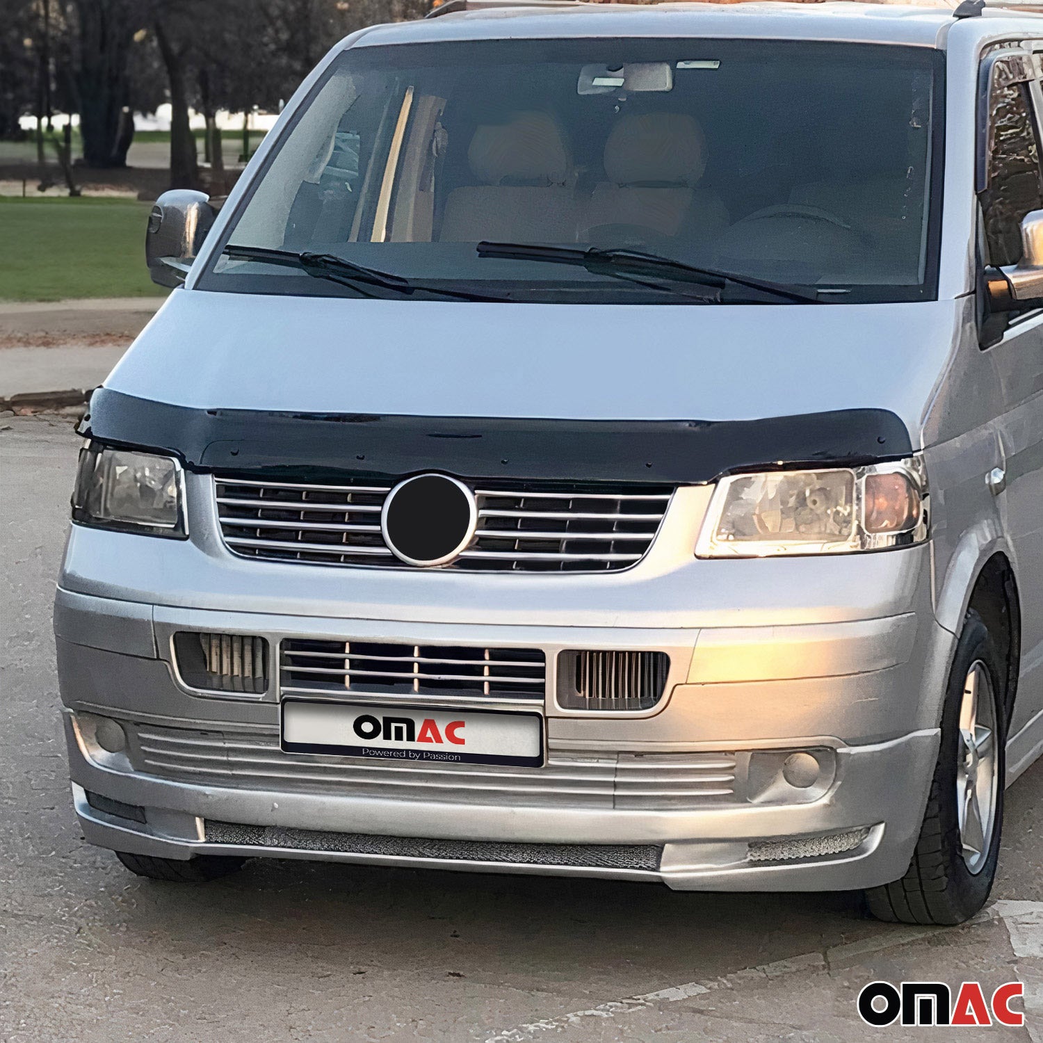 Sonnenblende und Motorhaube Deflektor Set für VW T5 Transporter 2003-2009 2tlg