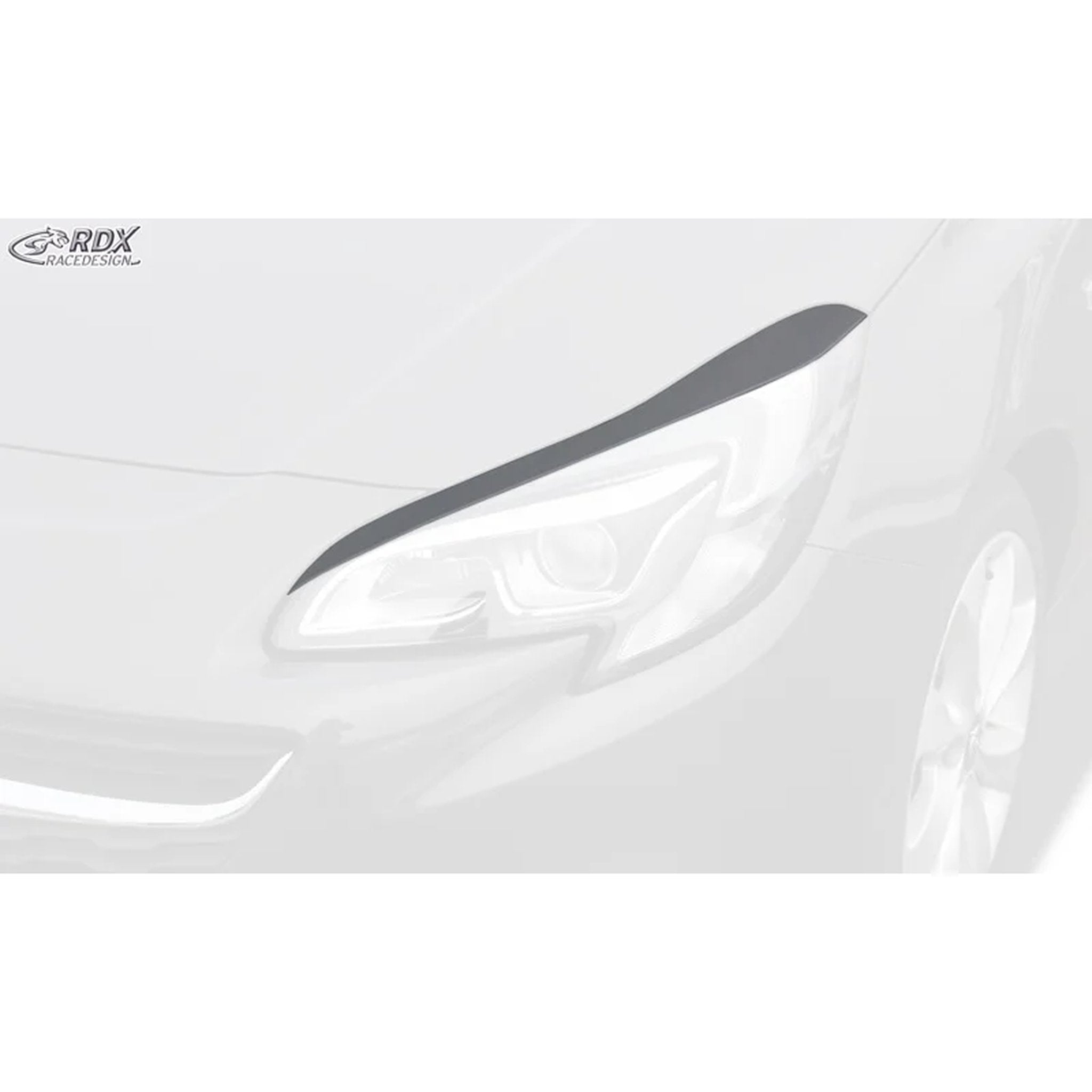 RDX Scheinwerferblenden für Opel Corsa E 2014- ABS TÜV