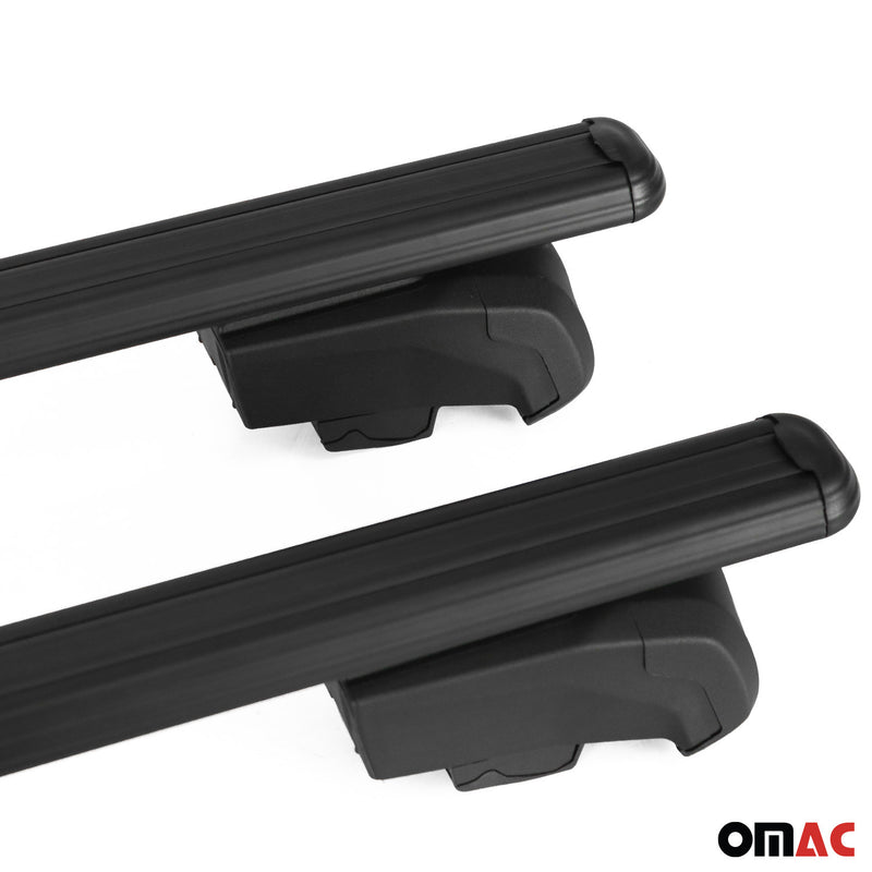 Dachträger Gepäckträger für Ford Mondeo mk5 Wagon 2014-2022 ABE Schwarz 2x