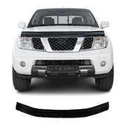 Motorhaube Deflektor Steinschlagschutz für Nissan Pathfinder 2004-2014 Schwarz