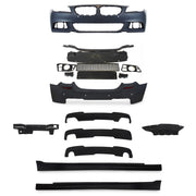 JOM Stoßstangen Kit Seitenschweller für BMW 5er F10 2013-2017 Sport-Design PDC