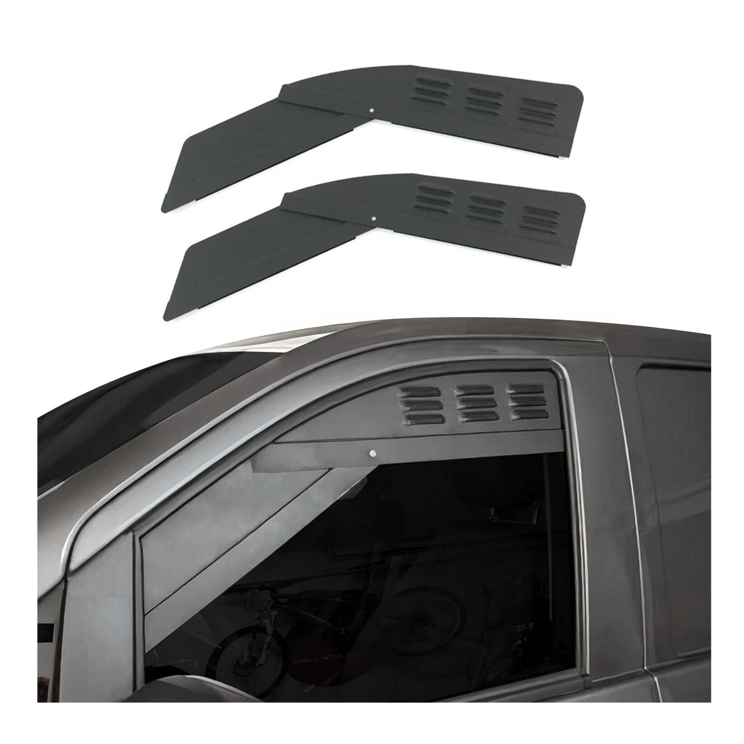 Lüftungsgitter Fahrerhaus für Mercedes Vito W447 2014-2026 Alu 2tlg Wohnmobil