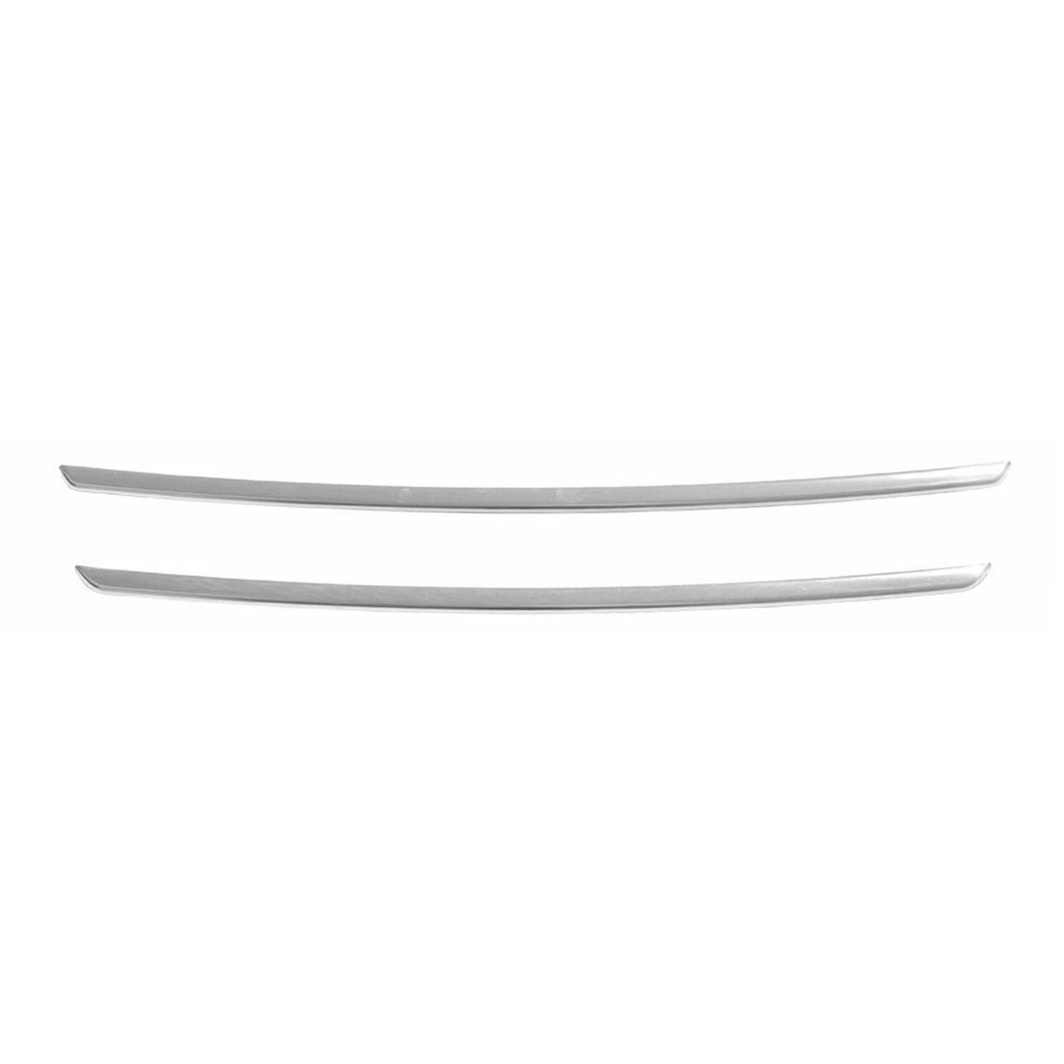 Kühlergrill Leisten Grillleisten für Fiat Doblo 2010-2014 Edelstahl Chrom 2tlg
