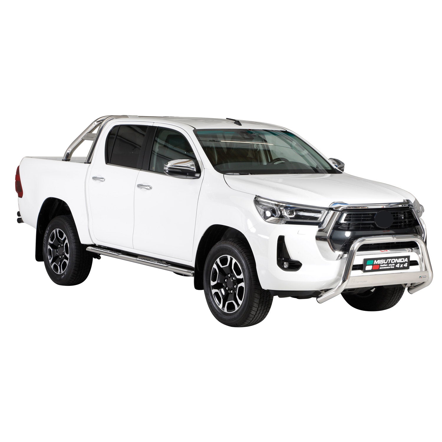Frontbügel Frontschutzbügel für Toyota Hilux 2021-2026 ø63mm Stahl Silber Schutz