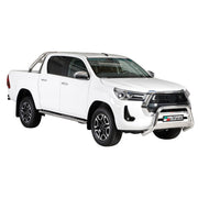 Frontbügel Frontschutzbügel für Toyota Hilux 2021-2026 ø63mm Stahl Silber Schutz
