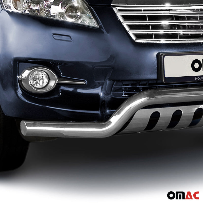 Frontbügel Frontschutzbügel für Toyota RAV4 2010-2013 Edelstahl mit ABE Silber