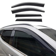 4x Windabweiser Regenabweiser für Hyundai Tucson 2015-2020 Dunkel Acryl