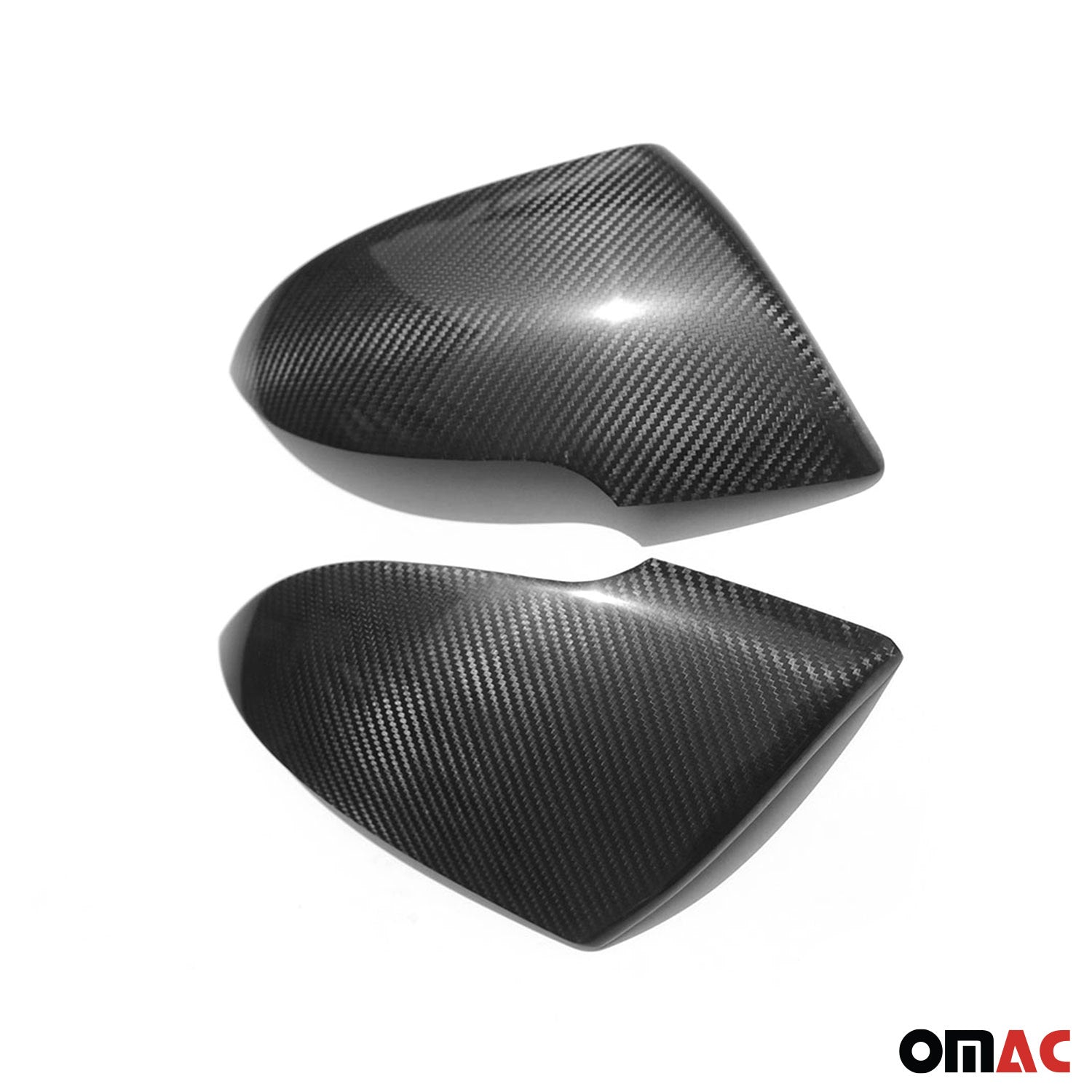 Spiegelkappen Spiegelabdeckung für Kia Sportage 2010-2015 Kohlefaser Schwarz