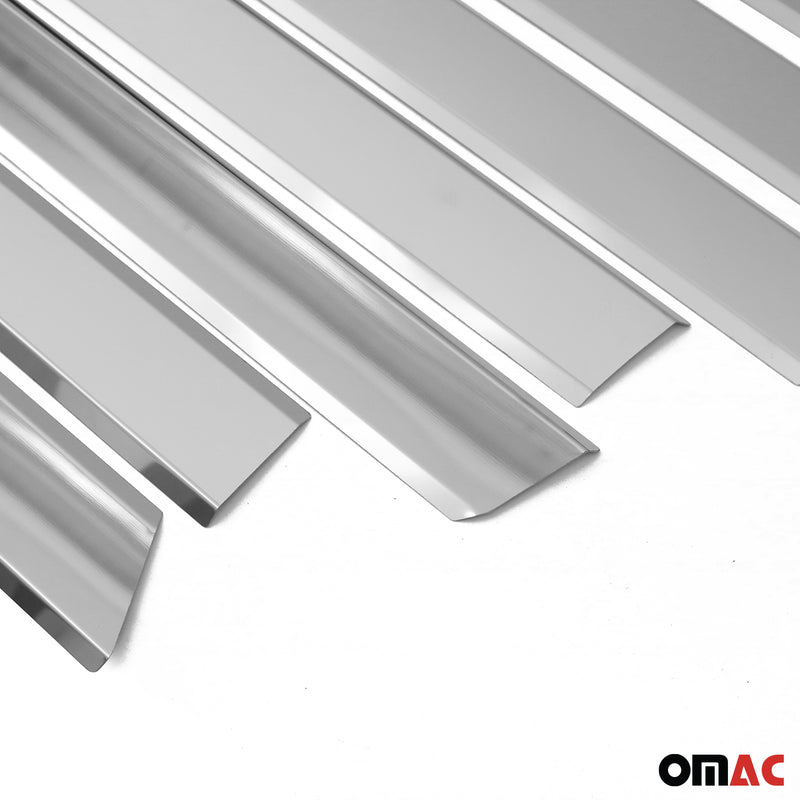 Seitentürleiste Türschutz für VW Crafter 2006-2017 L4 Langer Chrom 10x