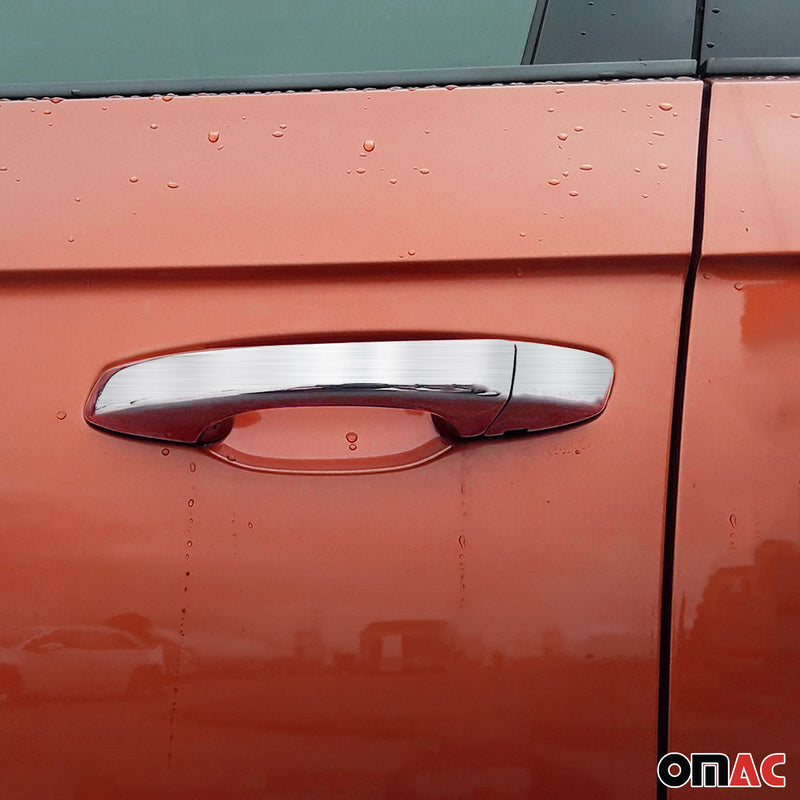 Türgriff Blende Chrom für VW Sharan 2010-2025 4-Tür Gebürstet Silber 8tlg
