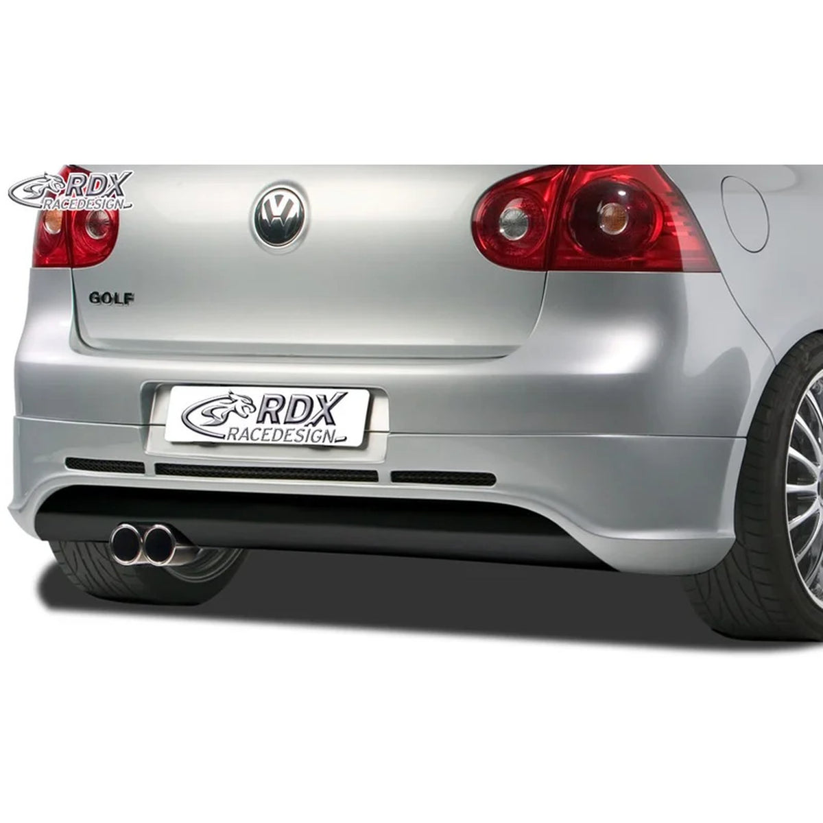 RDX Heckschürzenansatz für VW Golf V Schrägheck 3-5tür 2003-08 Auspuff links