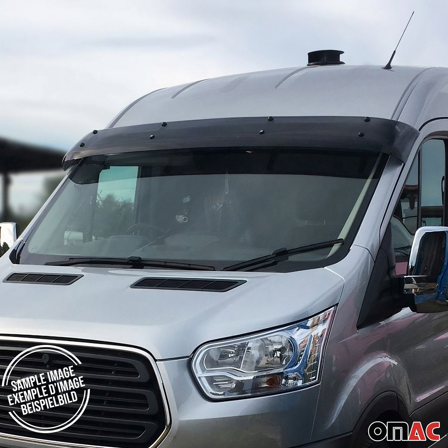 Sonnenblende äußeren Außensonnenblende für Ford Transit 2000-2014 Acryl