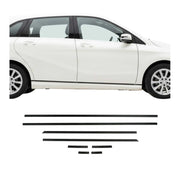 Seitentürleiste Türschutzleiste für Mercedes B Klasse W246 2011-2018 Alu 8x