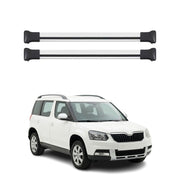 Dachträger Gepäckträger für Skoda Yeti 2009-2017 Relingträger Alu Silber 2x