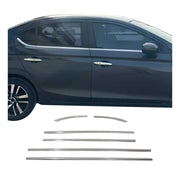 Fensterleisten Zierleisten für Honda City Stufenheck 2020-2026 Edelstahl 6tlg