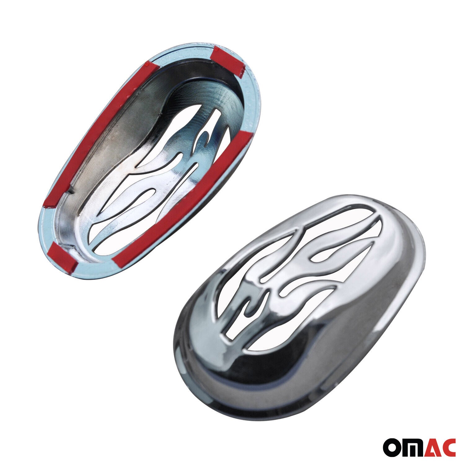 Blinkerrahmen Signalblende Seitenblinker für Opel Corsa C 2000-2006 Chrom ABS 2x