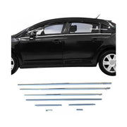 Fensterleisten Zierleisten für Citroen C4 Schrägheck 2004-2010 Edelstahl 8tlg
