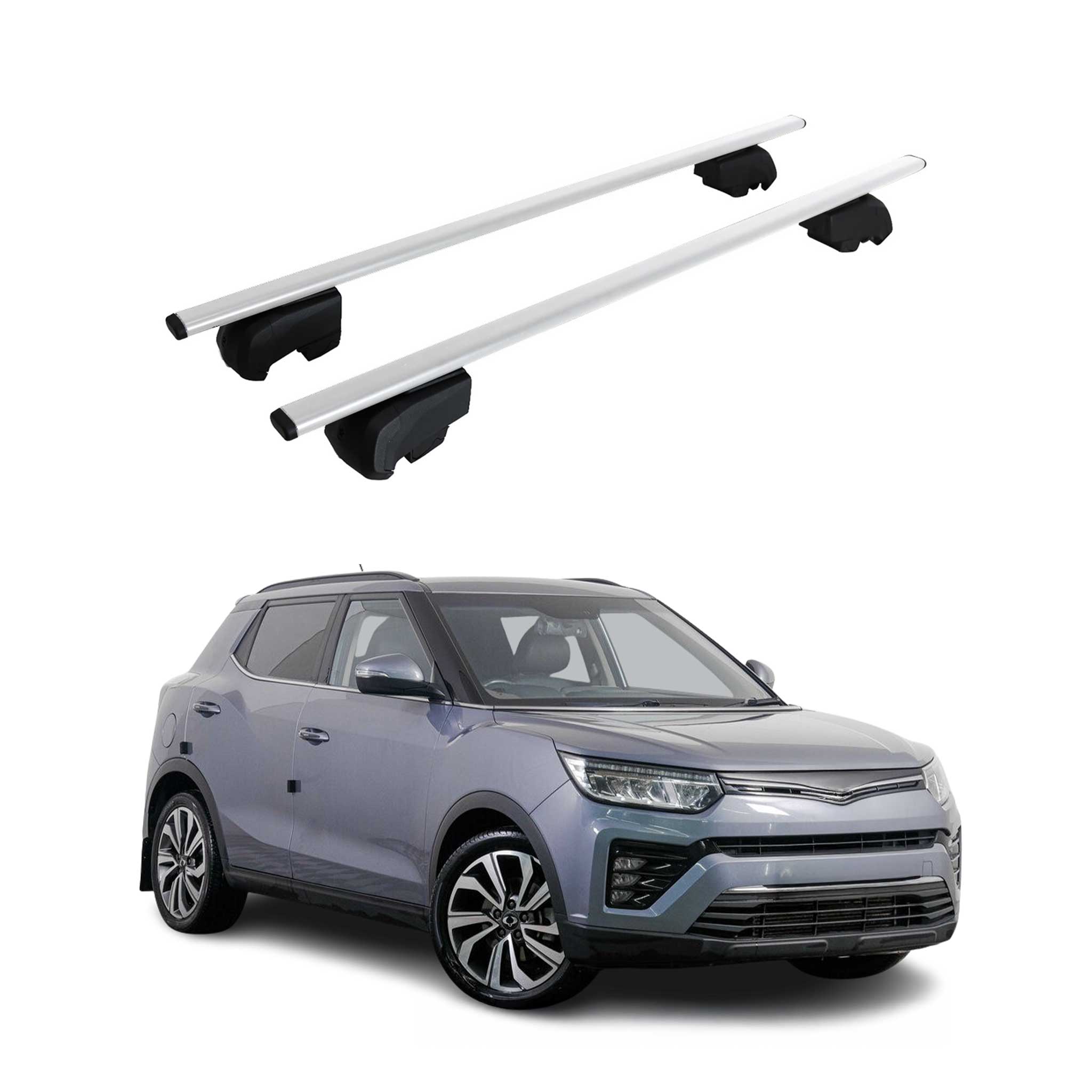 Dachträger für Ssangyong Tivoli 2015-2023 Metall ABE 2x