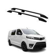 Dachreling Dachgepäckträger für Toyota ProAce / ProAce Verso 2016-26 L2 Schwarz