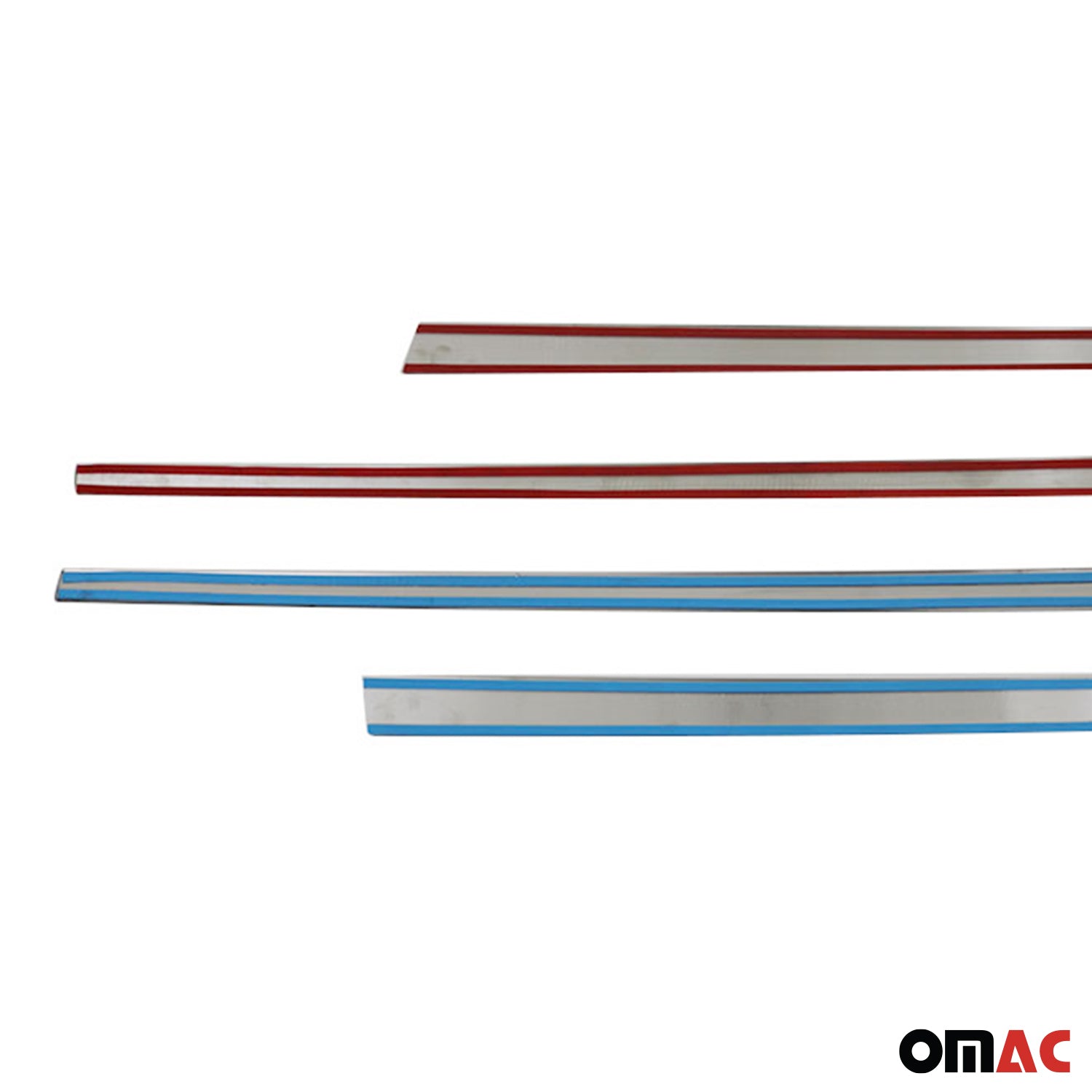 Seitentürleiste Türschutzleiste für Land Rover Discovery 2004-2009 Edelstahl 4x