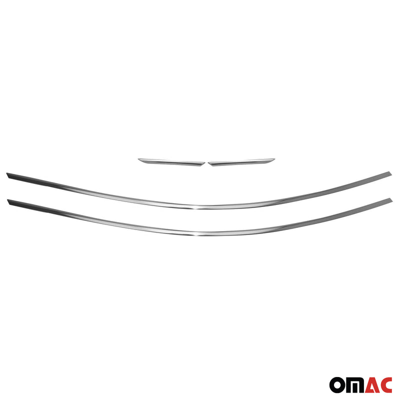 Fensterleisten Zierleisten für Renault Megane Limo 2016-2025 Edelstahl Chrom 6x