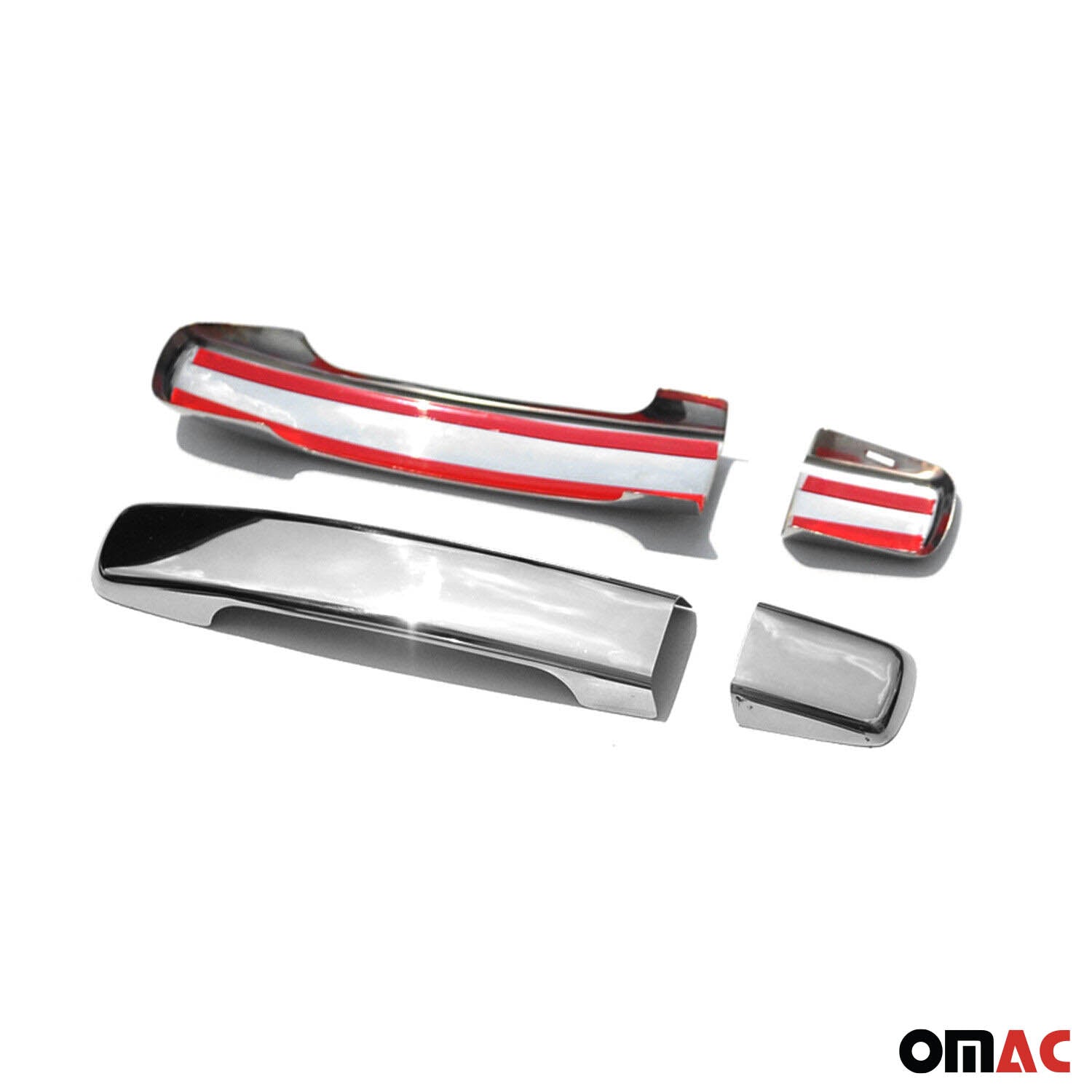 Chrom Türgriff Blende für Nissan Pathfinder 2004-2013 2Tür Edelstahl 8tlg