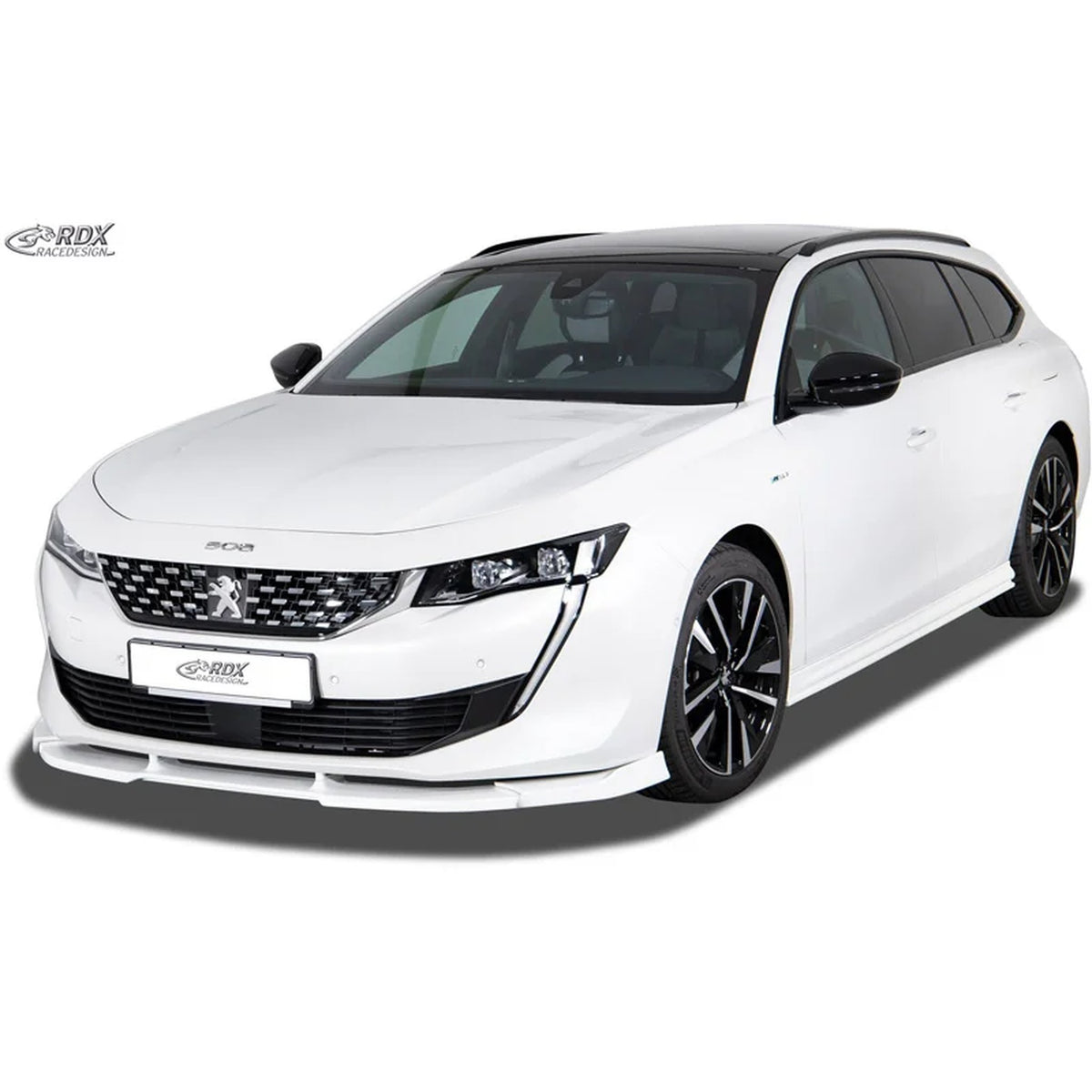 RDX Frontspoiler Vario-X für Peugeot 508 II Limousine & SW 2019- Polyurethan TÜV