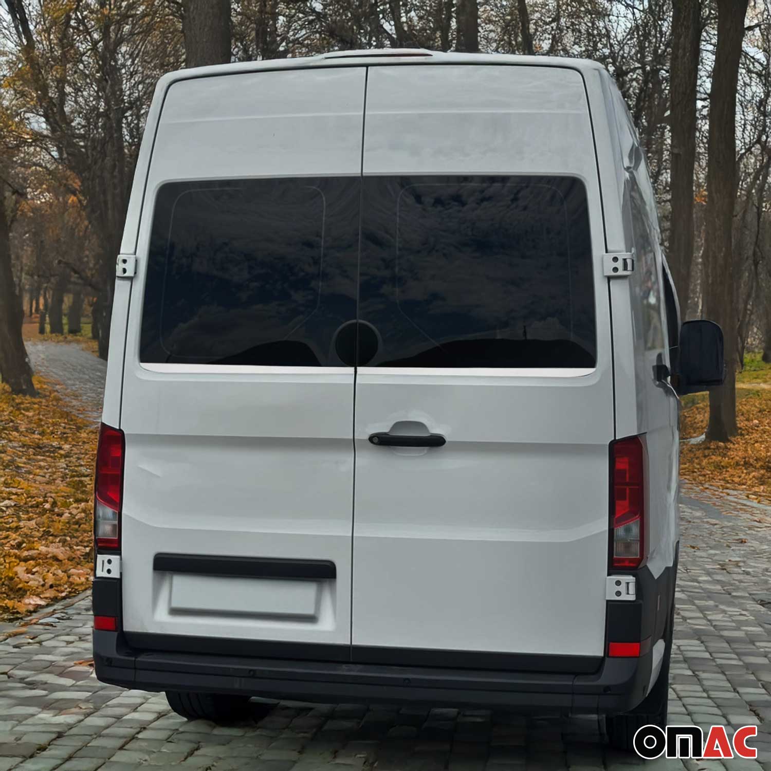 Fensterleisten Zierleisten für VW Crafter 2017-2026 Edelstahl Chrom 2tlg