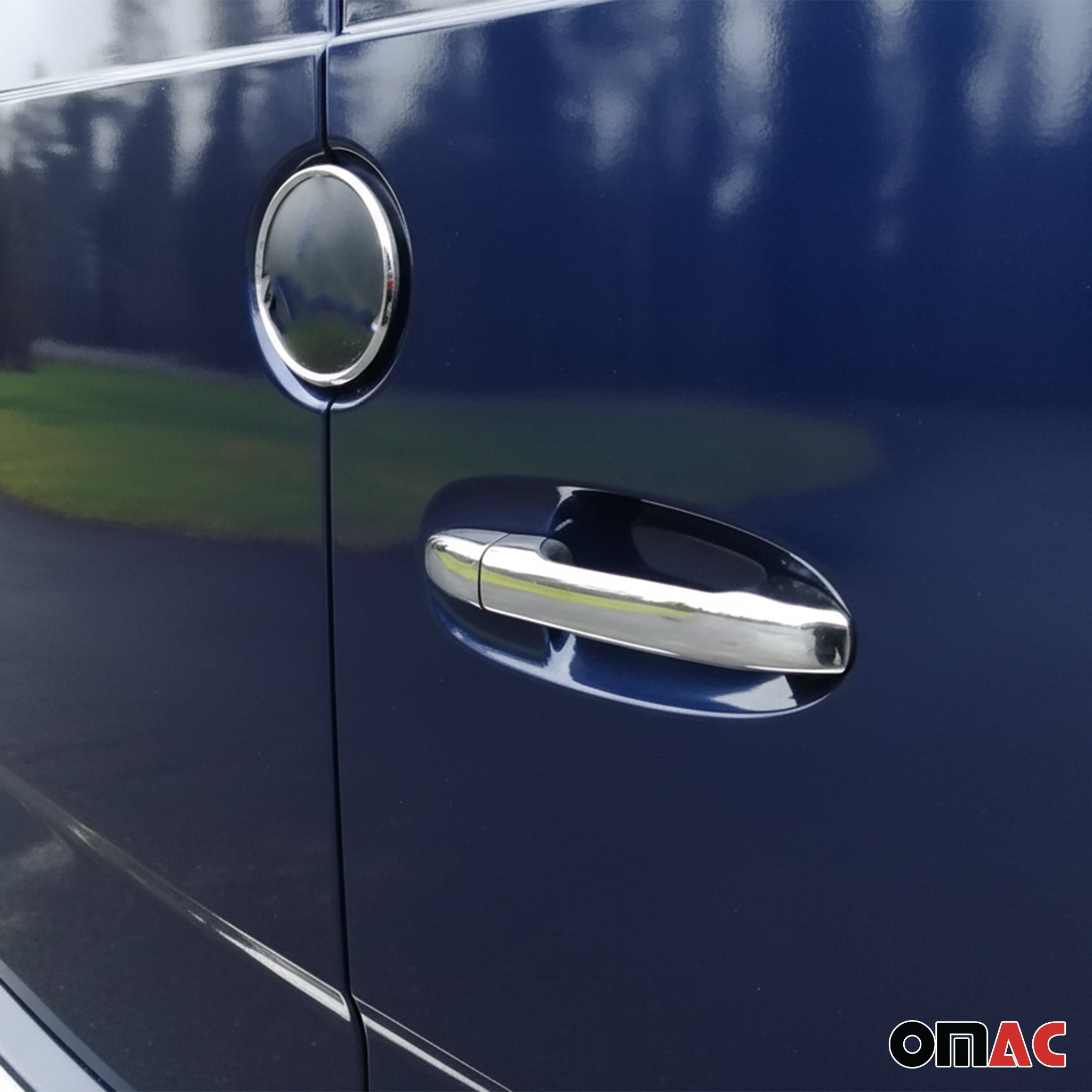 Chrom Türgriff Blende für Mercedes Sprinter W907 2018-2026 Edelstahl 6tlg