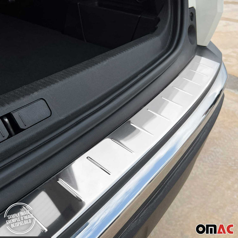 Ladekantenschutz Stoßstangenschutz für Audi Q5 FY 2017-2024 Edelstahl Silber