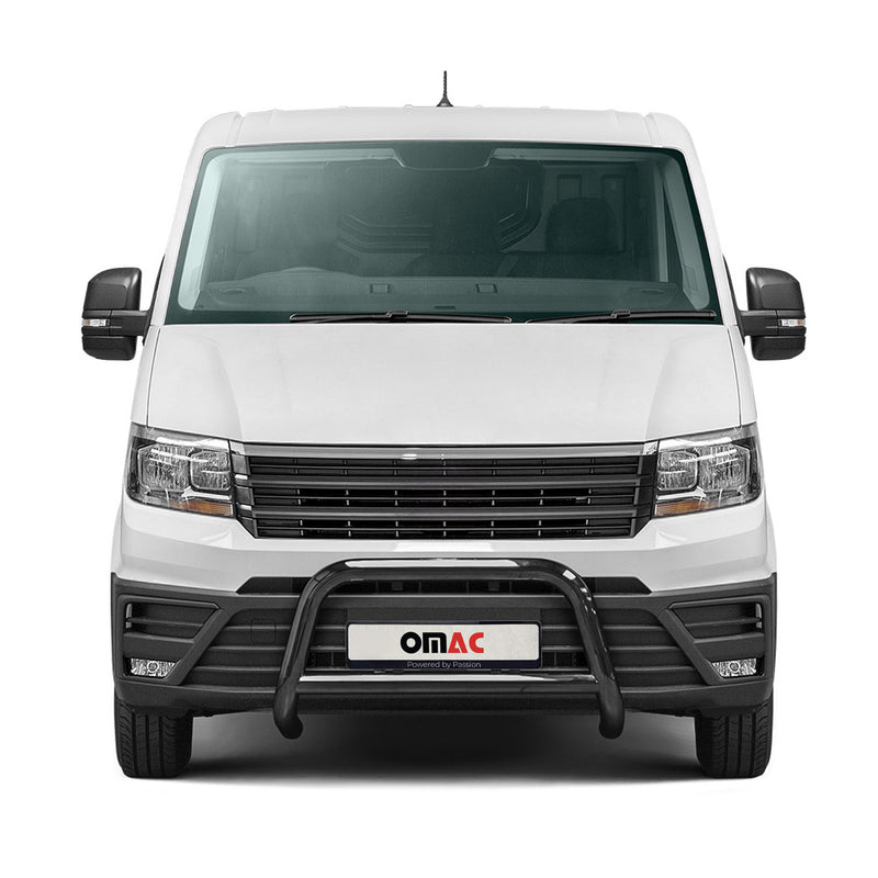 Frontbügel Frontschutzbügel für VW Crafter 2017-2024 ABE Stahl Schwarz