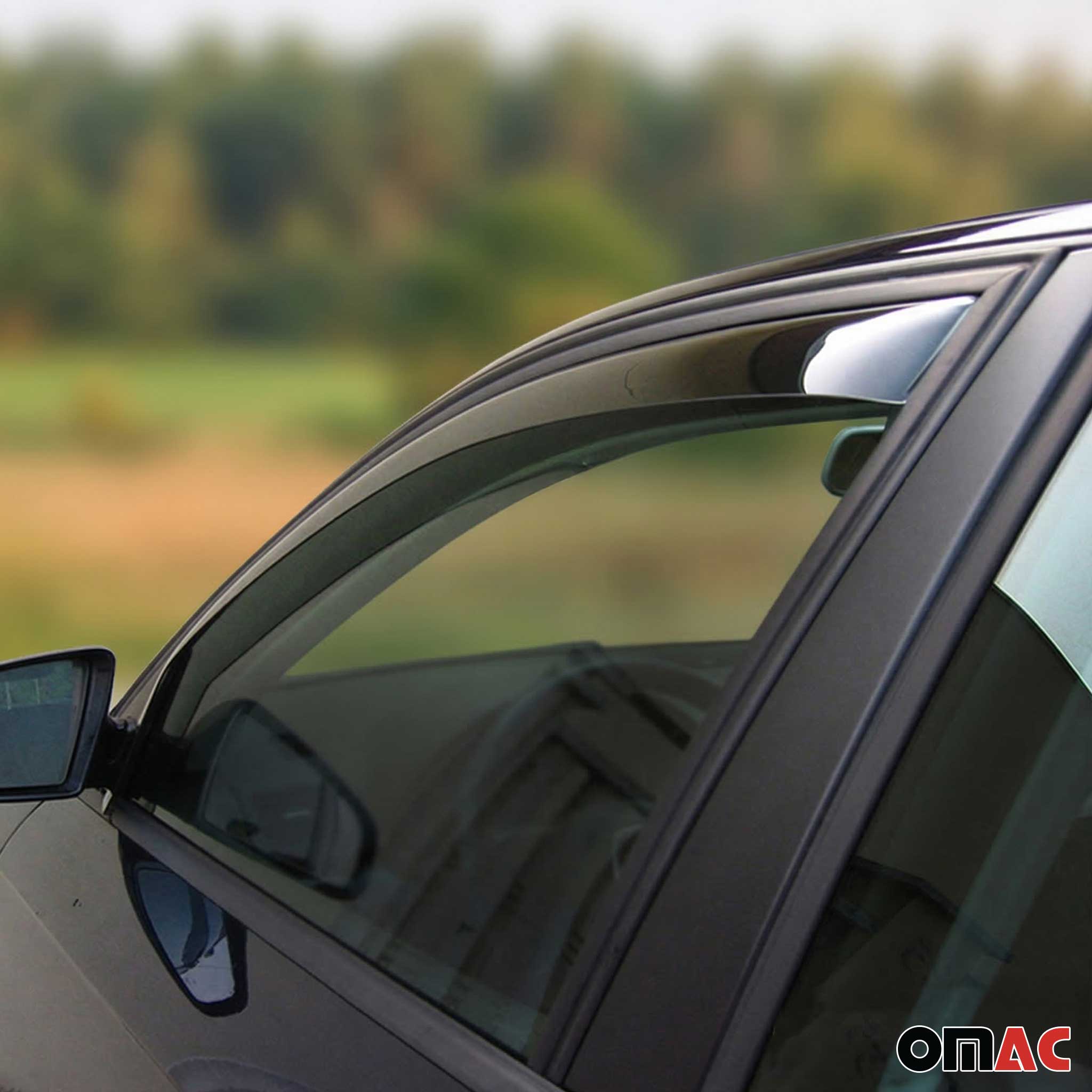 Windabweiser Regenabweiser für BMW 1er E87 2004-2011 Dunkel Acryl 2tlg