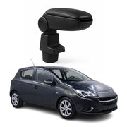 Mittelarmlehne Armlehne für Opel Corsa 2015-2019 Schrägheck PU-Leder ABS Schwarz