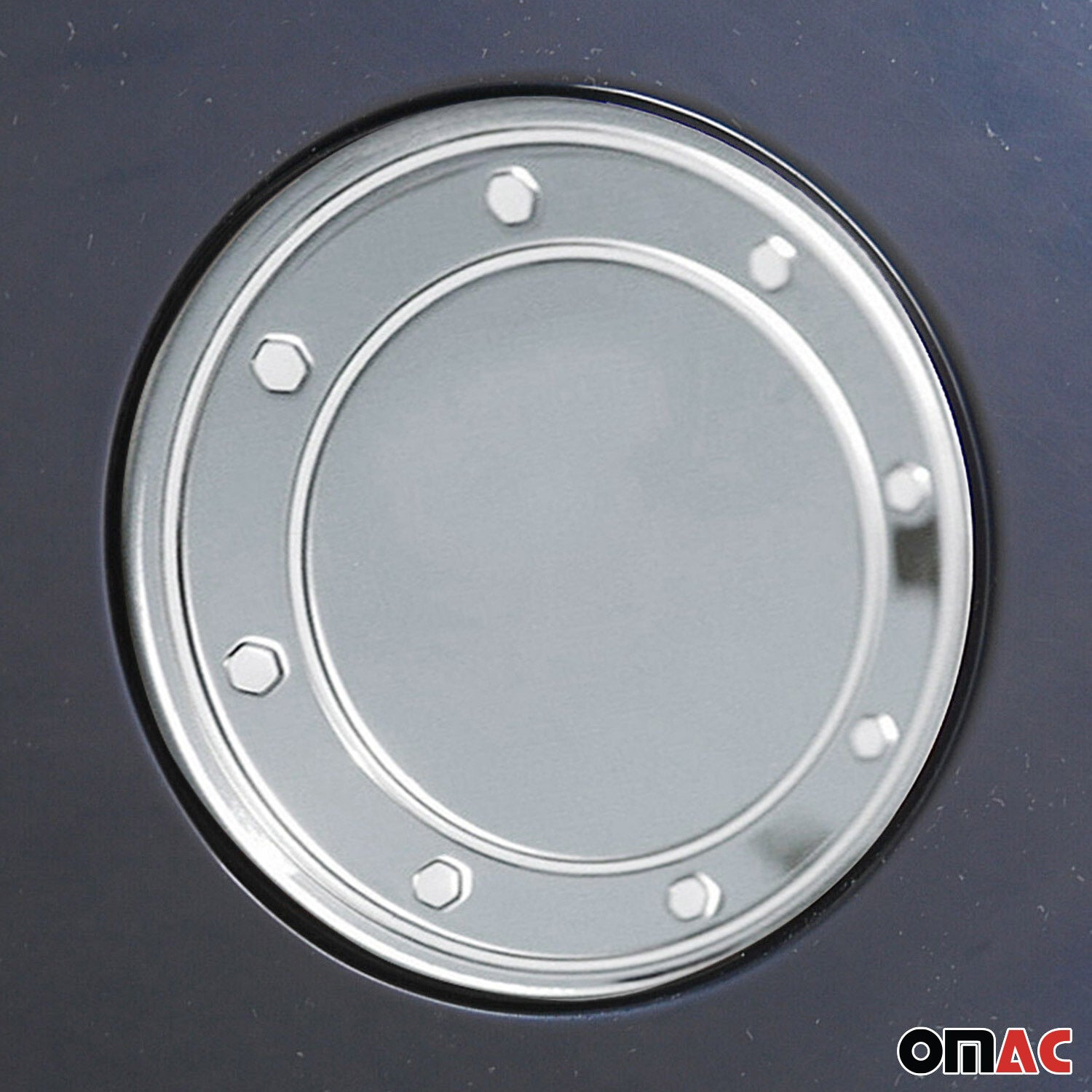 Tankdeckel Blenden Tankverschluss für VW Golf 1997-2003 Edelstahl Chrom Chrom