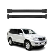 Dachträger Grundtäger für Toyota Land Cruiser Prado 2002-2009 75kg Alu Schwarz