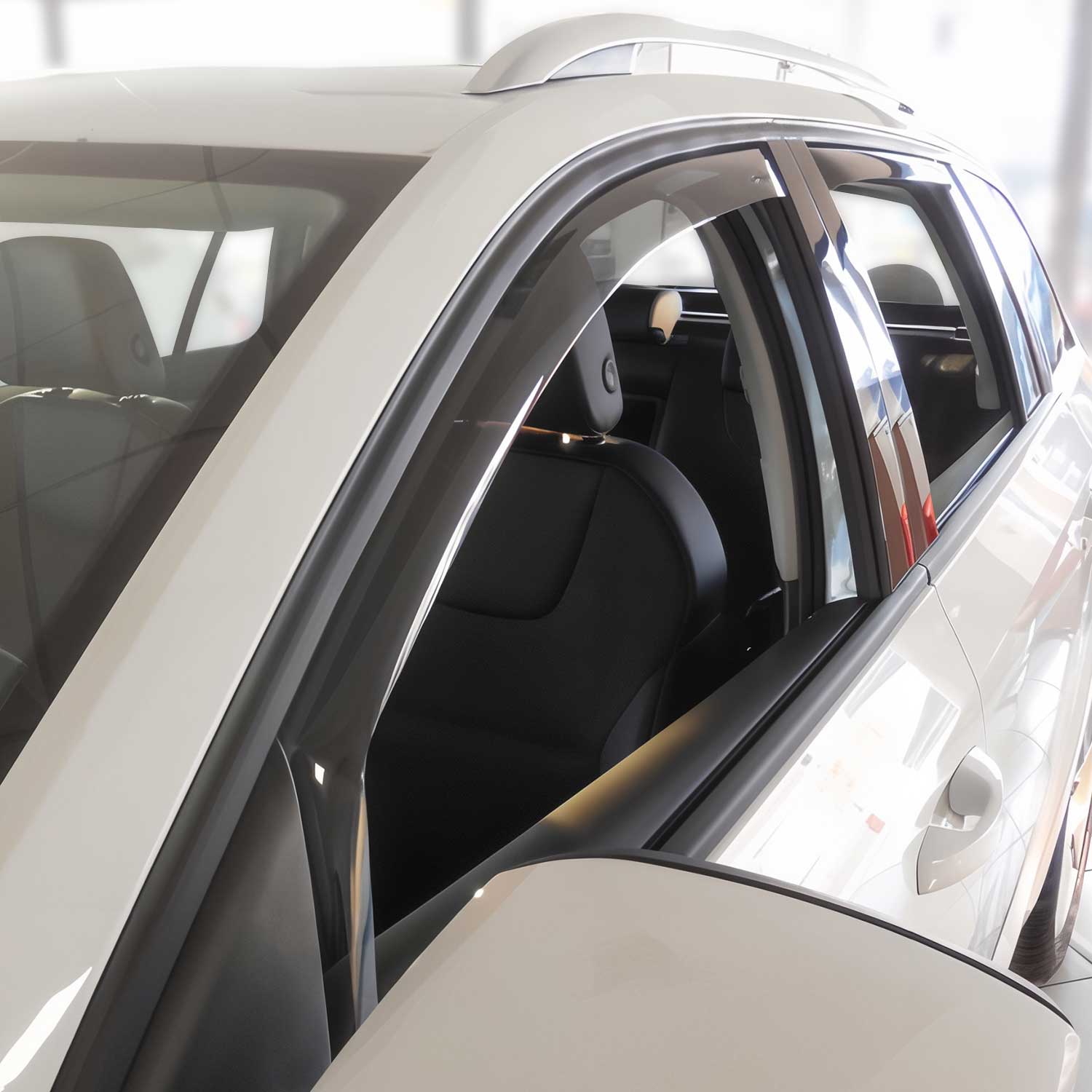 Windabweiser Regenabweiser für Skoda Octavia Combi 2012-2020 Dunkel Acryl 2tlg