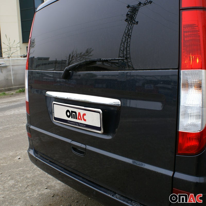 Kofferraumleiste Heck Leisten für Mercedes Vito W639 2003-2014 Chrom Edelstahl