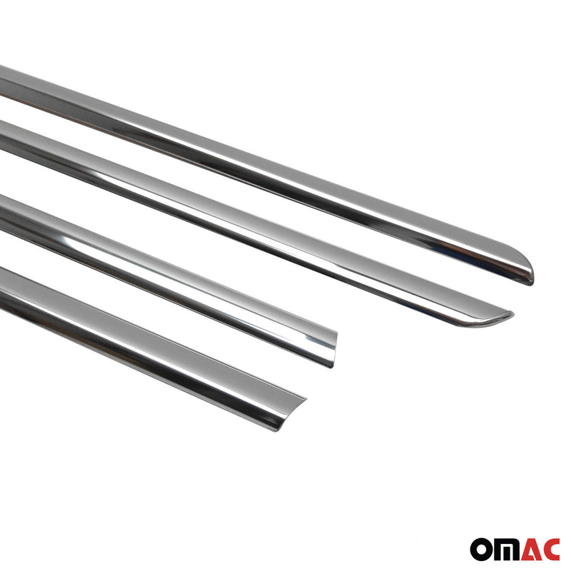 Fensterleisten Zierleisten für Mitsubishi Lancer 2008-2017 Edelstahl Chrom 4tlg