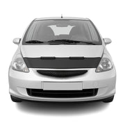 Haubenbra Steinschlagschutz Bonnet Bra für Honda Jazz GD 2001-2008 Schwarz Halb