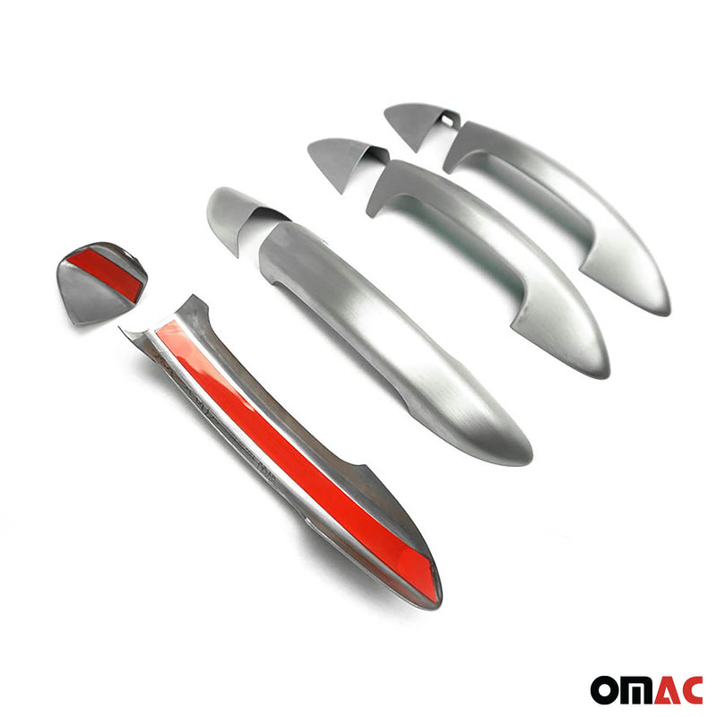 Türgriff Blende Chrom für VW Passat B6 2005-2010 4-Tür Gebürstet 4x