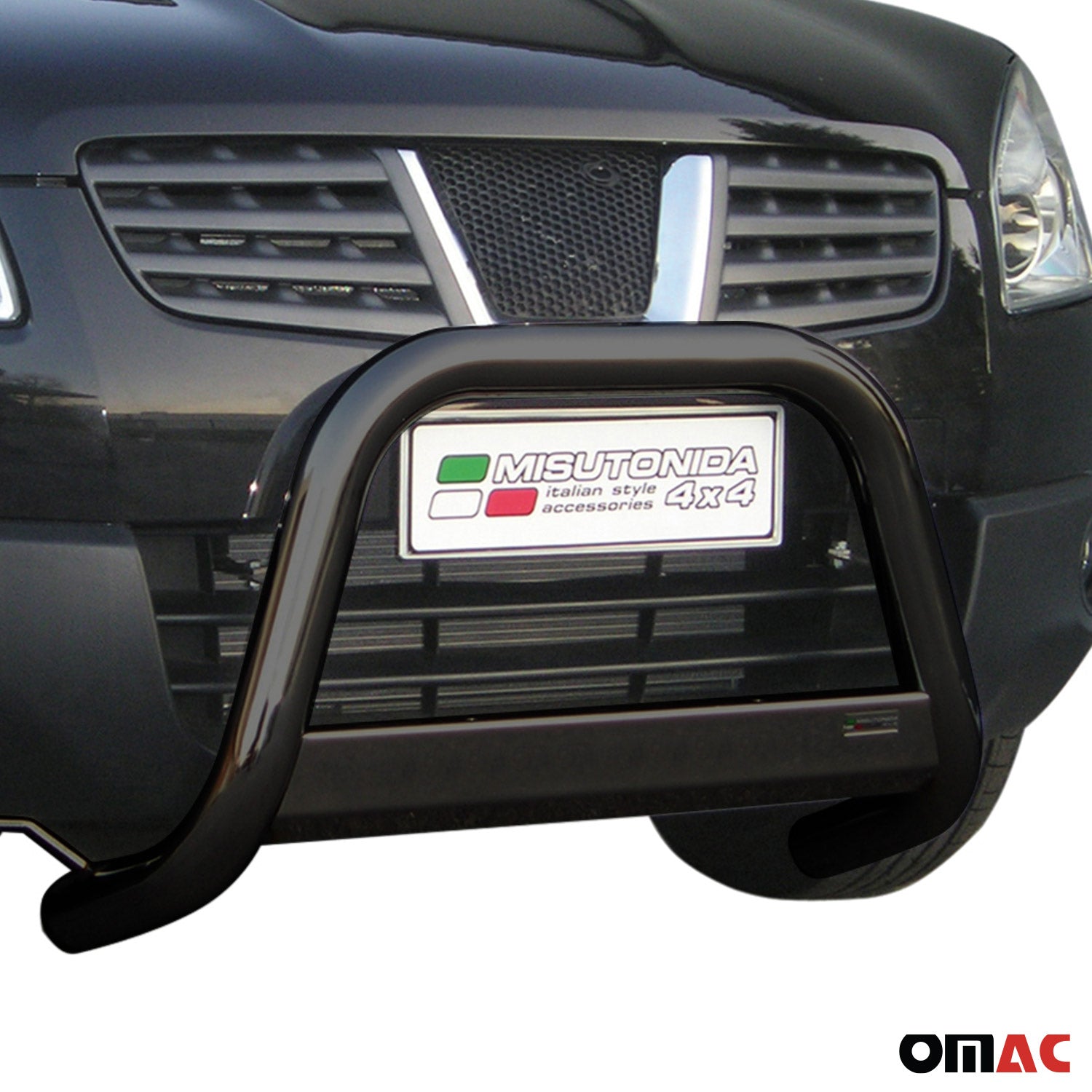Frontbügel Frontschutzbügel für Nissan Qashqai 2007-2010 ø63mm Stahl Schwarz