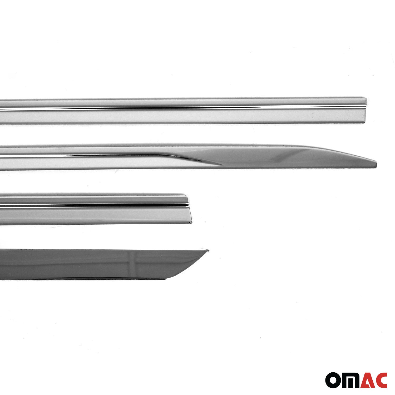 Seitentürleiste Türleisten Türschutzleiste für Renault Clio 2019-2021 Chrom 4x