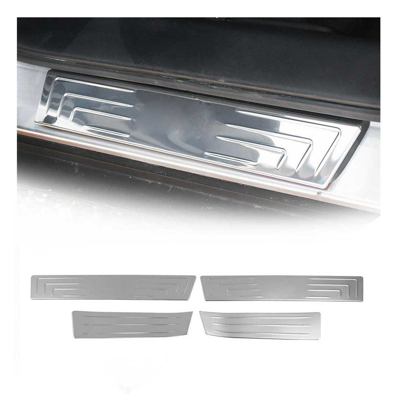 Einstiegsleisten Türschweller für Hyundai ix35 2010-2024 Edelstahl Silber 4tlg