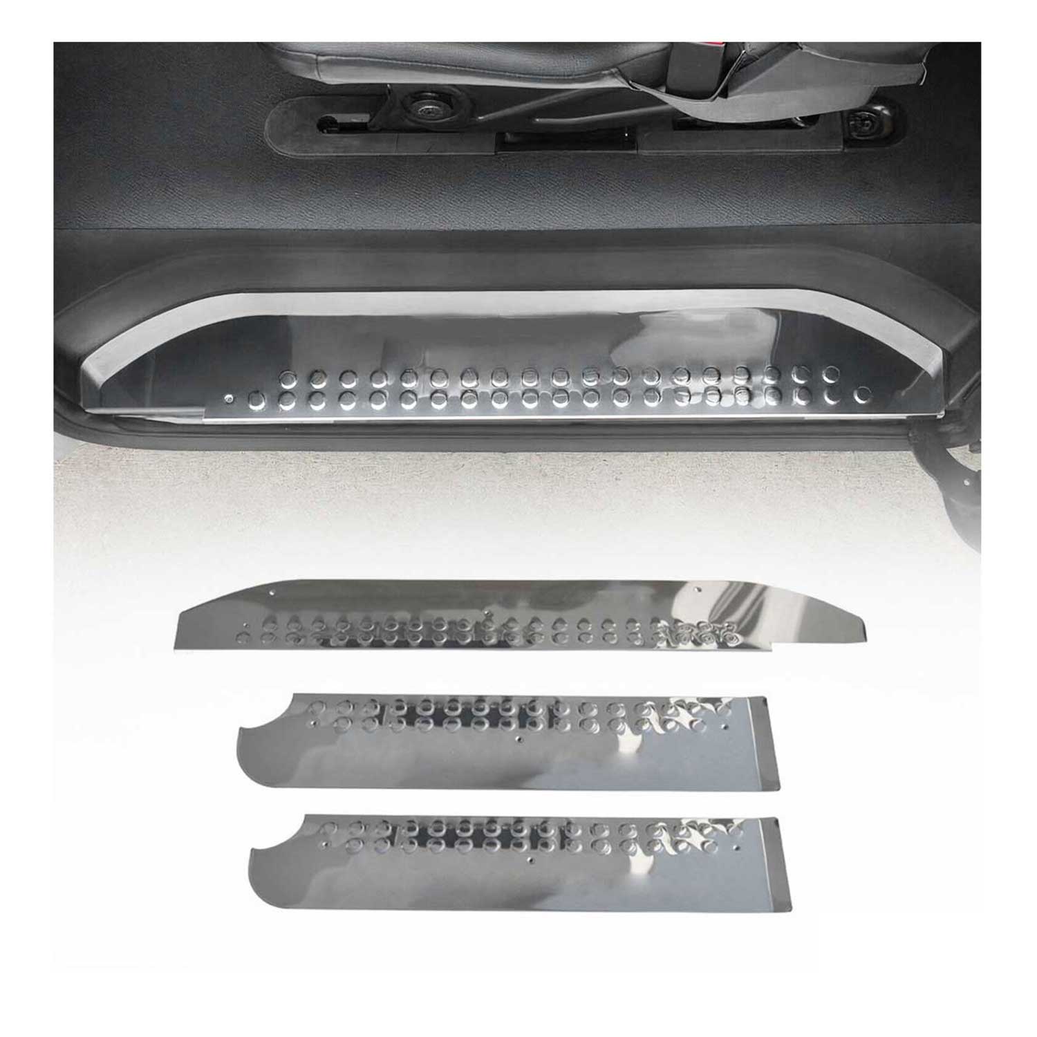 Einstiegsleisten Türschweller für Mercedes Vito W639 2003-2014 Edelstahl 4x
