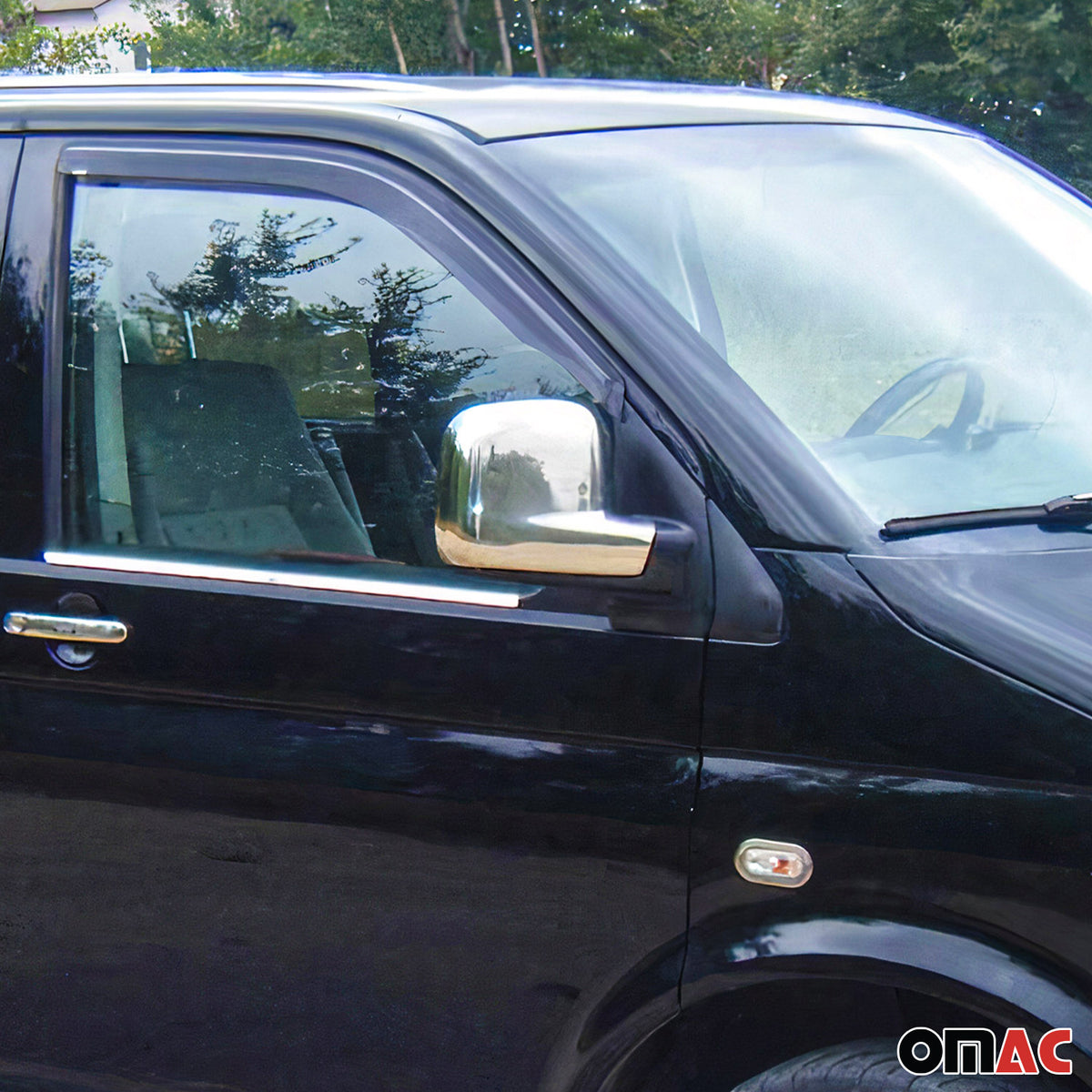 Spiegelabdeckung Spiegelkappen für VW T5 Caravelle V 2003-2010 Chrom ABS