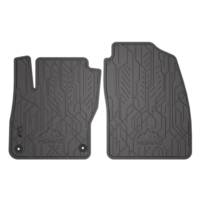 Fußmatten Gummimatten Automatten für Ford Focus mk2 2004-2011 Gummi Schwarz 2tlg