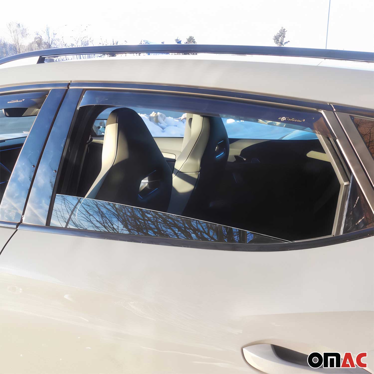 Windabweiser Regenabweiser für Cupra Formentor 2020-2025 Dunkel Acryl 4tlg