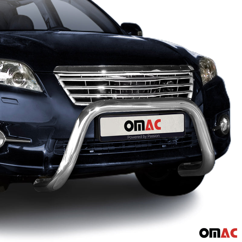 Stahl Frontbügel Frontschutzbügel für Toyota RAV4 2010-2013 mit ABE Silber