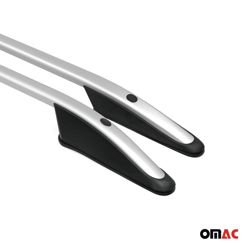 Alu Dachreling Querträger für Ford Transit 2014-2025 L2 Mittel Radstand Grau