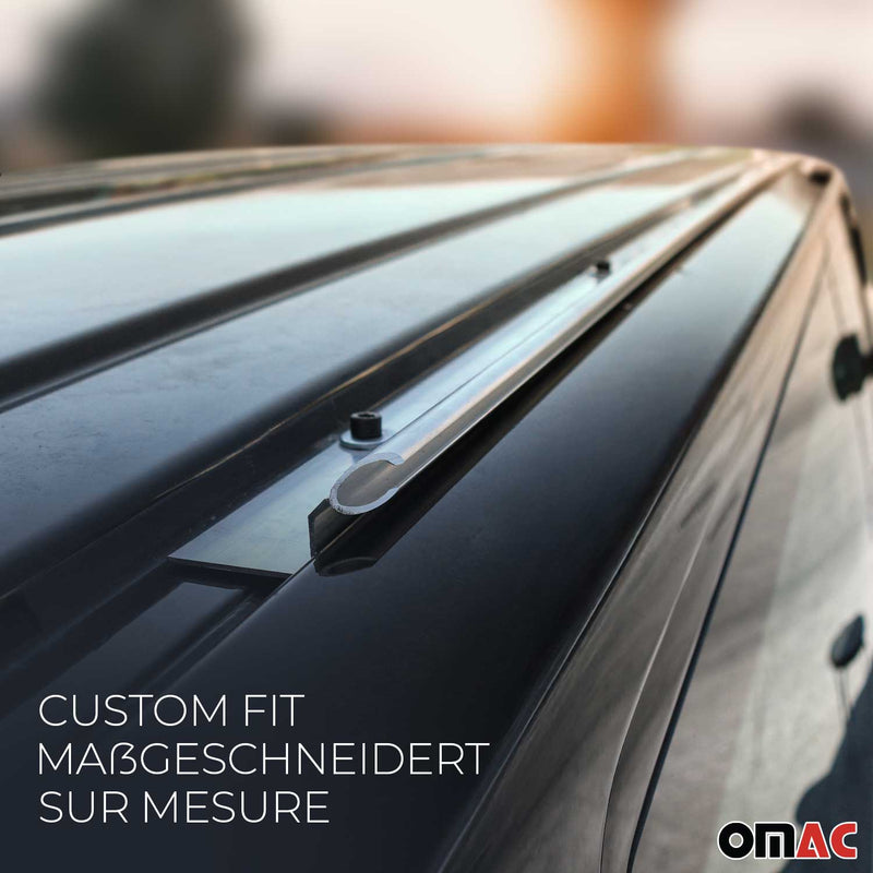 Sonnensegel Kederschiene für VW T7 Transporter Caravelle ab 2024 L2 Silber Alu